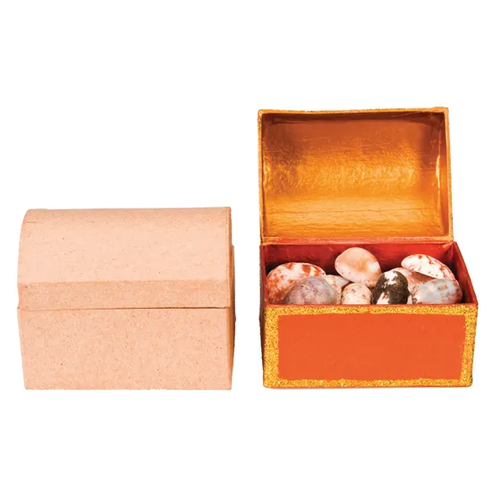 Papier Mache Treasure Chests - Pack of 6 - Modern Teaching Aids NZ