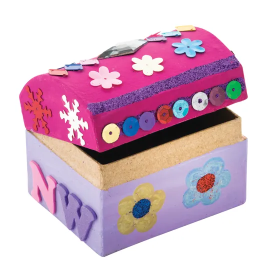Papier Mache Treasure Chests - Pack of 6 - Modern Teaching Aids NZ