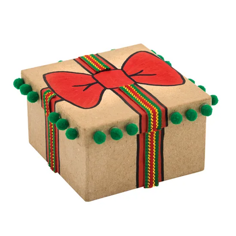 Papier Mache Square Boxes - Pack of 6 - Modern Teaching Aids NZ