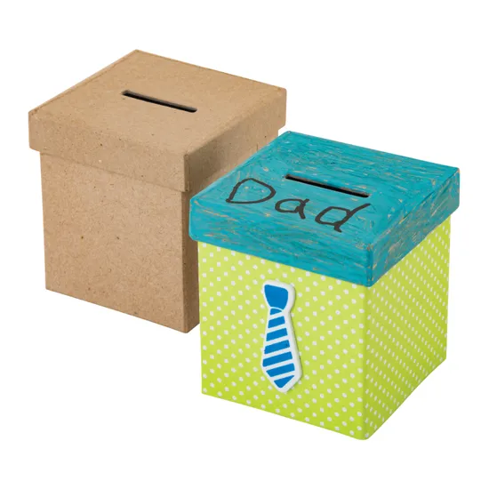 Papier Mache Money Box - Pack of 6 - Modern Teaching Aids NZ