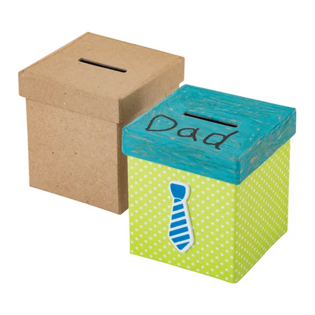 Papier Mache Money Box - Pack of 6 - Modern Teaching Aids NZ