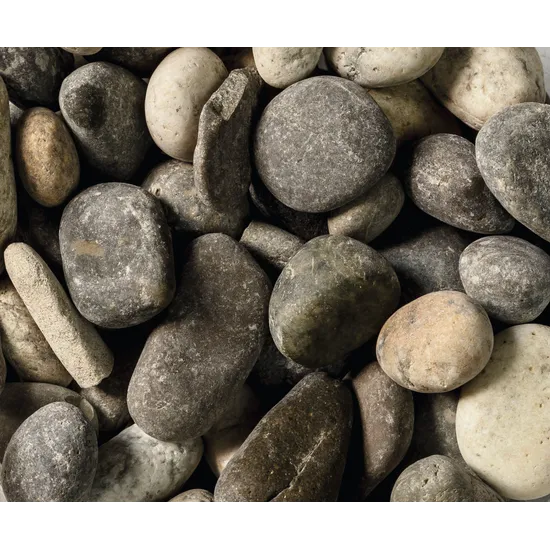 River Pebble Black Granite - 1 Litre Jar - Modern Teaching Aids NZ