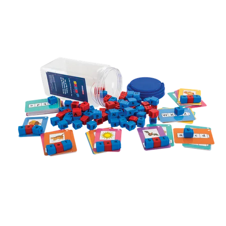 Phonix Set CVC - 270 Cubes - Modern Teaching Aids NZ