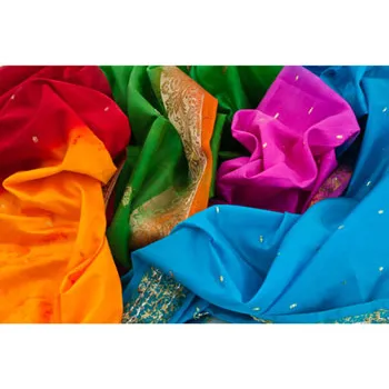 Indian Sari Material - 2mx1m Assorted Colours - Modern Teaching Aids NZ