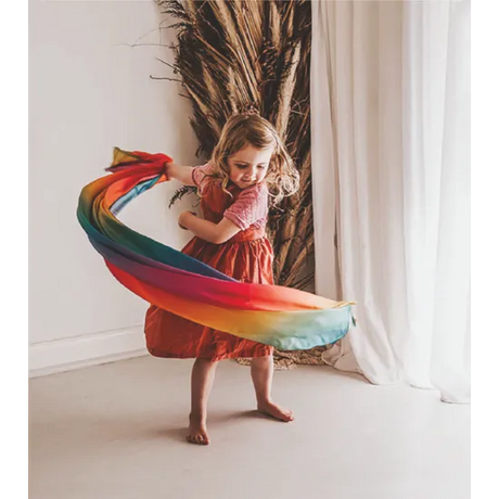 Play Silkies - Rainbow - 180 x 90cm - Modern Teaching Aids NZ