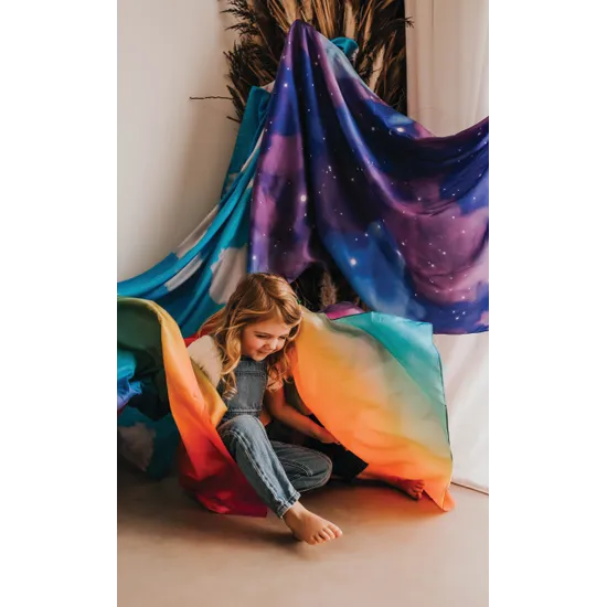 Play Silkies - Rainbow - 180 x 90cm - Modern Teaching Aids NZ