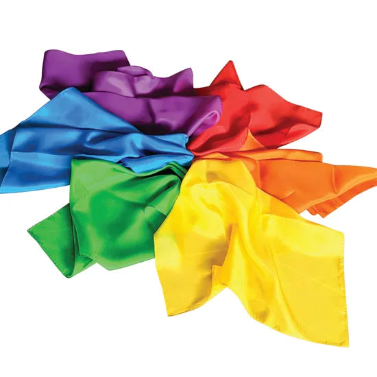 Play Silkies - Mini Silks - Set of 6 - Modern Teaching Aids NZ