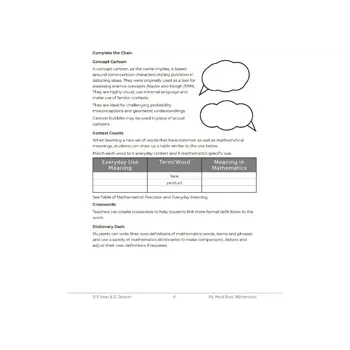 Paul Swan - My Word Book: Mathematics - Modern Teaching Aids NZ