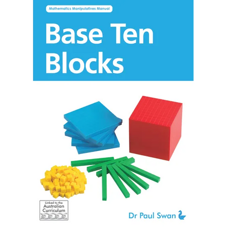 Base Ten Blocks Book - Dr Paul Swan - Modern Teaching Aids NZ