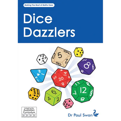 Dice Dazzlers Book Dr Paul Swan - Modern Teaching Aids NZ