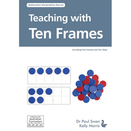 Teaching with Ten Frames Book - Dr Paul Swan - Modern Teaching Aids NZ