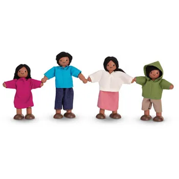 Plan Toys Doll Family - Hispanic - Modern Teaching Aids NZ
