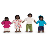 Plan Toys Doll Families - Diverse, Set of 4 - Modern Teaching Aids NZ