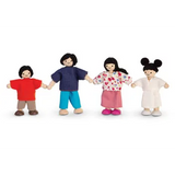 Plan Toys Doll Families - Diverse, Set of 4 - Modern Teaching Aids NZ