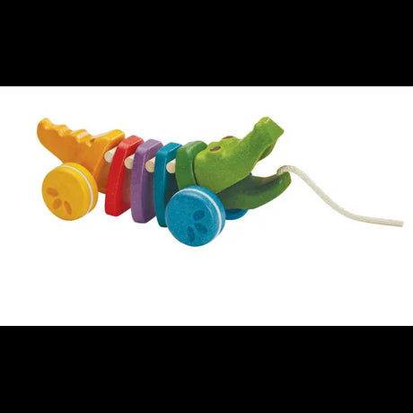 PlanToys - Rainbow Alligator - Modern Teaching Aids NZ