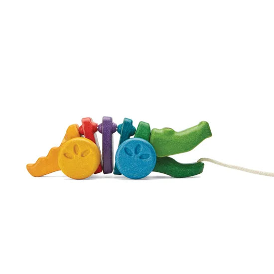 PlanToys - Rainbow Alligator - Modern Teaching Aids NZ