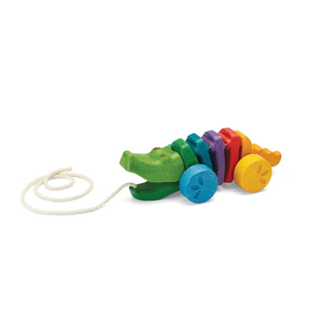 PlanToys - Rainbow Alligator - Modern Teaching Aids NZ