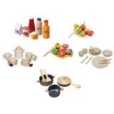 PlanToys Wooden Food Set - Modern Teaching Aids NZ