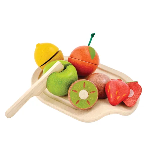 PlanToys - Assorted Fruit Set - Modern Teaching Aids NZ