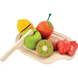 Plan Toys - Fruit & Veg Chopping Set of 2 - Modern Teaching Aids NZ