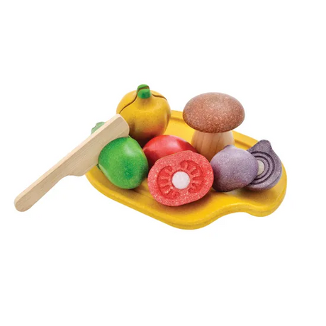 PlanToys - Assorted Vegetable Set - Modern Teaching Aids NZ