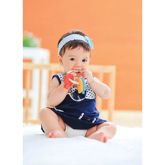 PlanToys - Baby Key Rattle - Modern Teaching Aids NZ