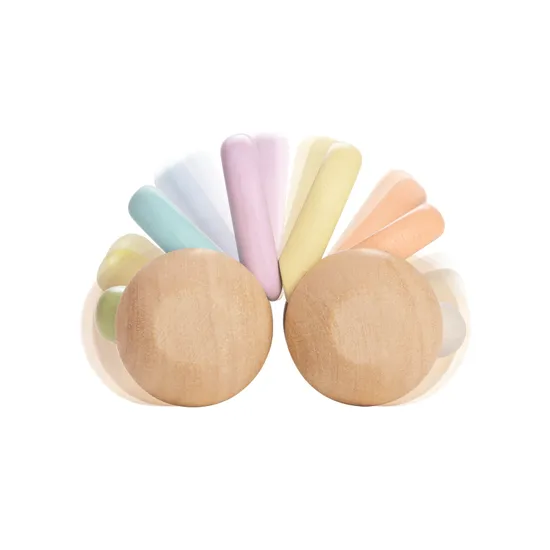 PlanToys - Baby Car - Pastel - Modern Teaching Aids NZ