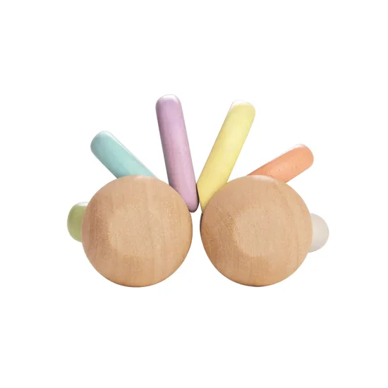 PlanToys - Baby Car - Pastel - Modern Teaching Aids NZ