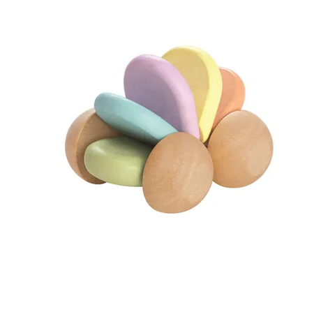 PlanToys - Baby Car - Pastel - Modern Teaching Aids NZ