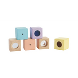 PlanToys - Sensory Blocks - Set of 6 - Modern Teaching Aids NZ