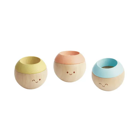PlanToys - Sensory Tumbling Faces - Set of 3 - Modern Teaching Aids NZ