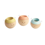 PlanToys - Sensory Tumbling Faces - Set of 3 - Modern Teaching Aids NZ