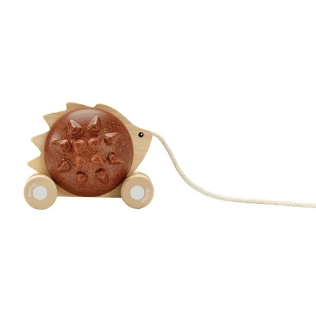 PlanToys - Pull-Along Hedgehog - Modern Teaching Aids NZ
