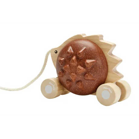 PlanToys - Pull-Along Hedgehog - Modern Teaching Aids NZ