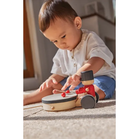 PlanToys - Pull-Along Drummer