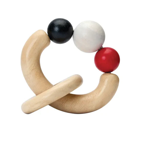 PlanToys High Contrast Beads Rattle