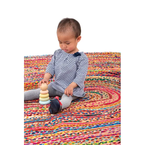 PlanToys - First Stacking Ring - Pastel - Modern Teaching Aids NZ