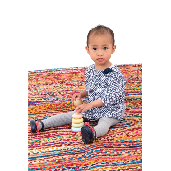 PlanToys - First Stacking Ring - Pastel - Modern Teaching Aids NZ