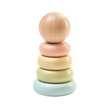 PlanToys - First Stacking Ring - Pastel - Modern Teaching Aids NZ