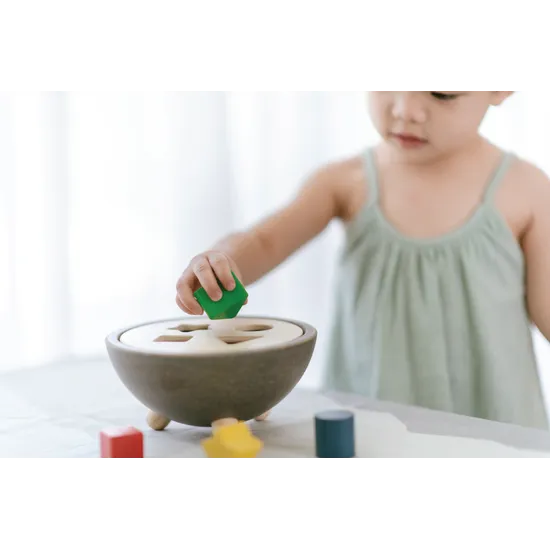 PlanToys - Shape Sorting Bowl - Modern Teaching Aids NZ