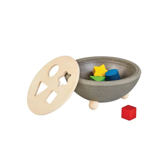 PlanToys - Shape Sorting Bowl - Modern Teaching Aids NZ