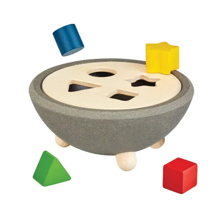 PlanToys - Shape Sorting Bowl - Modern Teaching Aids NZ