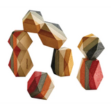 PlanToys - Geo Stacking Rock - Modern Teaching Aids NZ