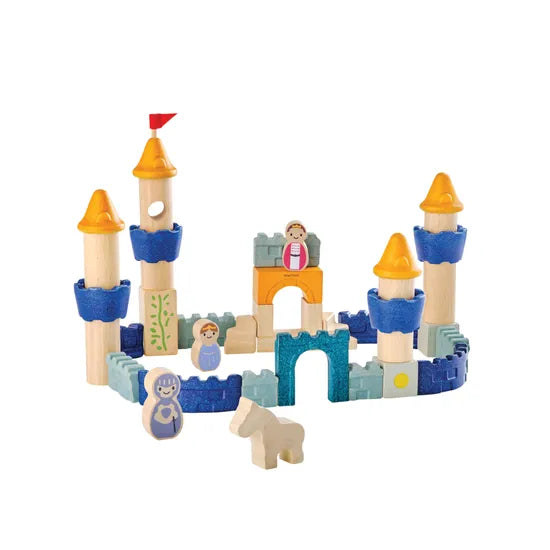 PlanToys Castle Blocks - 40 Pieces