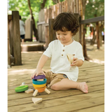 PlanToys - Stacking Rocket - Modern Teaching Aids NZ