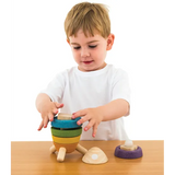 PlanToys - Stacking Rocket - Modern Teaching Aids NZ