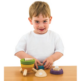 PlanToys - Stacking Rocket - Modern Teaching Aids NZ