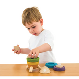 PlanToys - Stacking Rocket - Modern Teaching Aids NZ