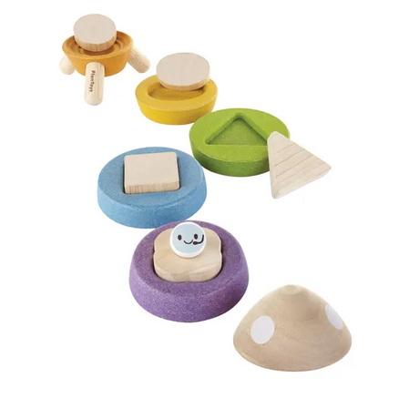 PlanToys - Stacking Rocket - Modern Teaching Aids NZ