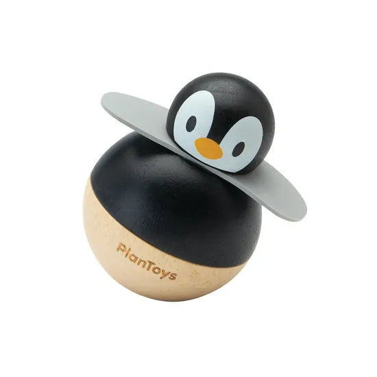 PlanToys Montessori-Inspired Penguin Wobbler